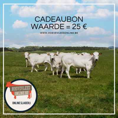  Cadeaubon 25€